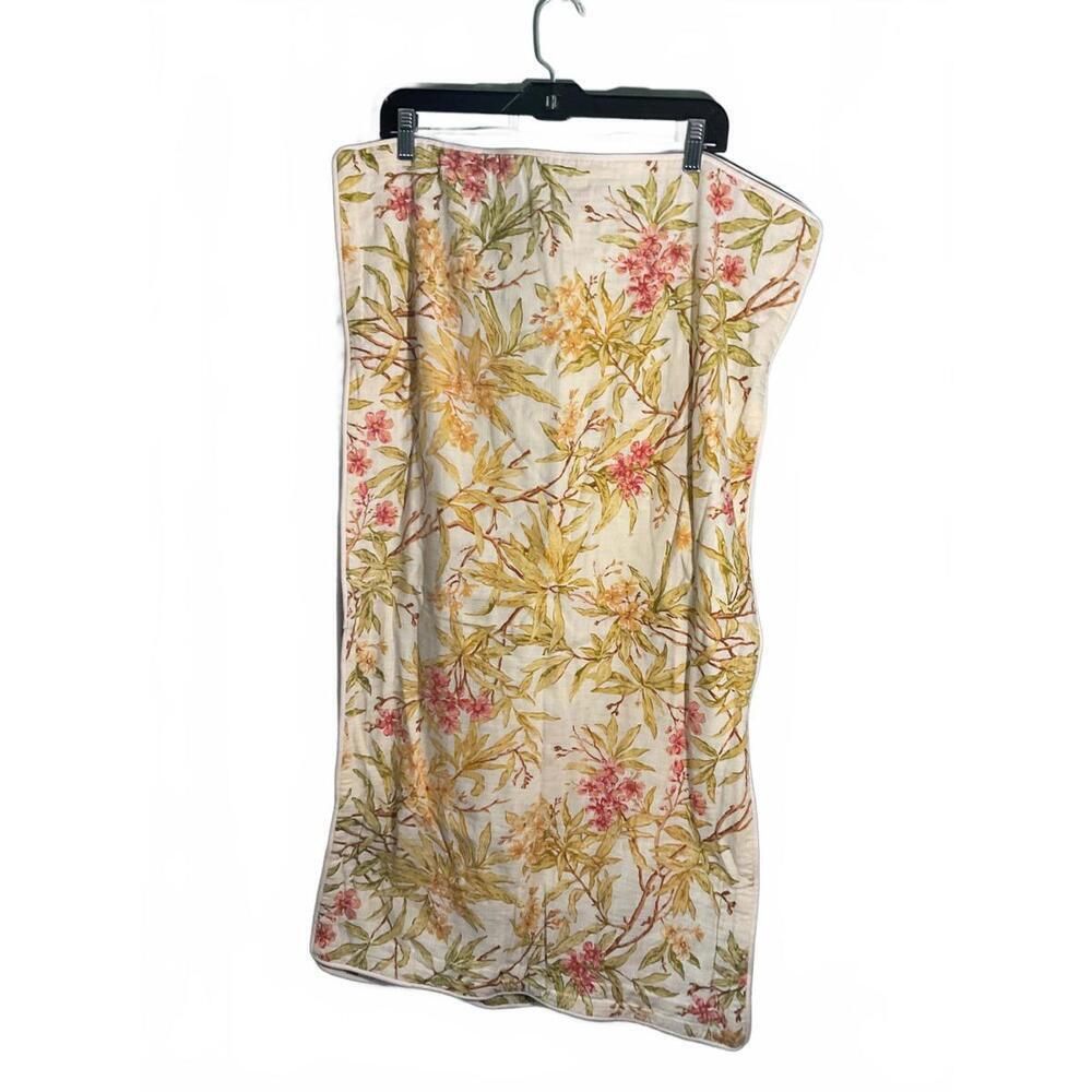 Chaps King Shams Floral Key Biscayne  - Elegant Botanical Design (2)